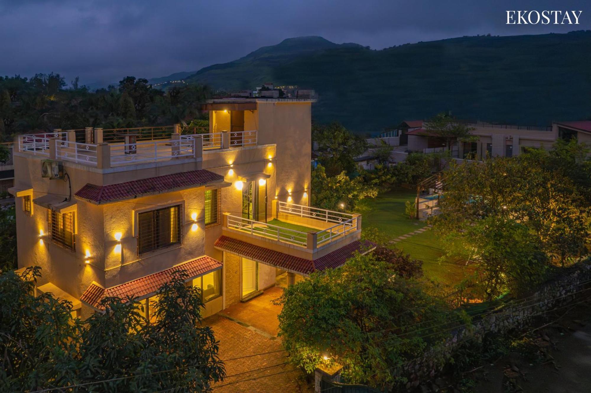 Ekostay Gold - Olive Crest Villa - Spacious Lawn ロナバラ エクステリア 写真